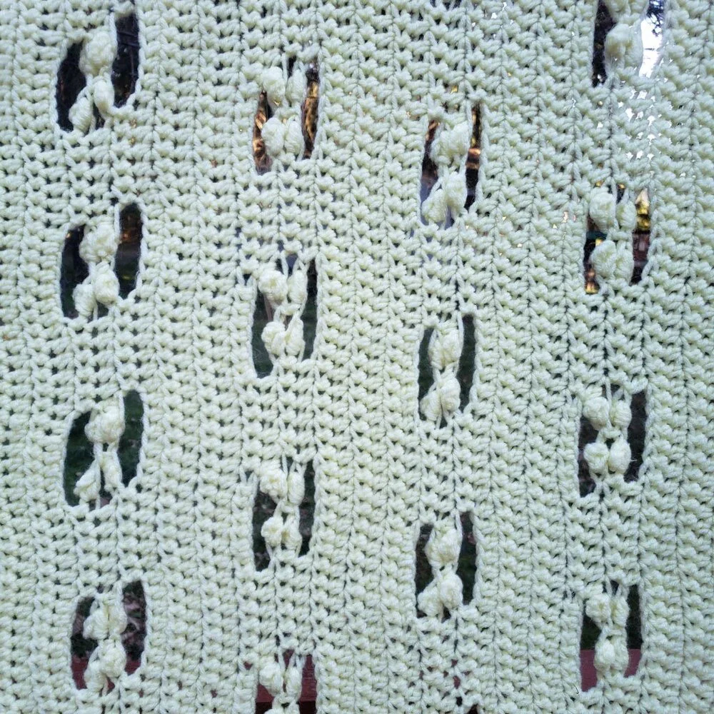 Yellow- Handmade Throw/Lap Blanket